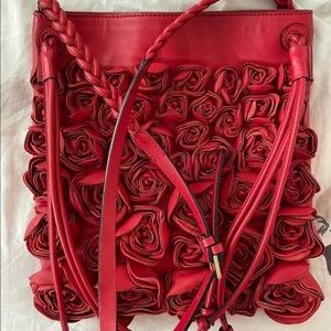 Valentino Garavani Napa Rose Cross Body Bag